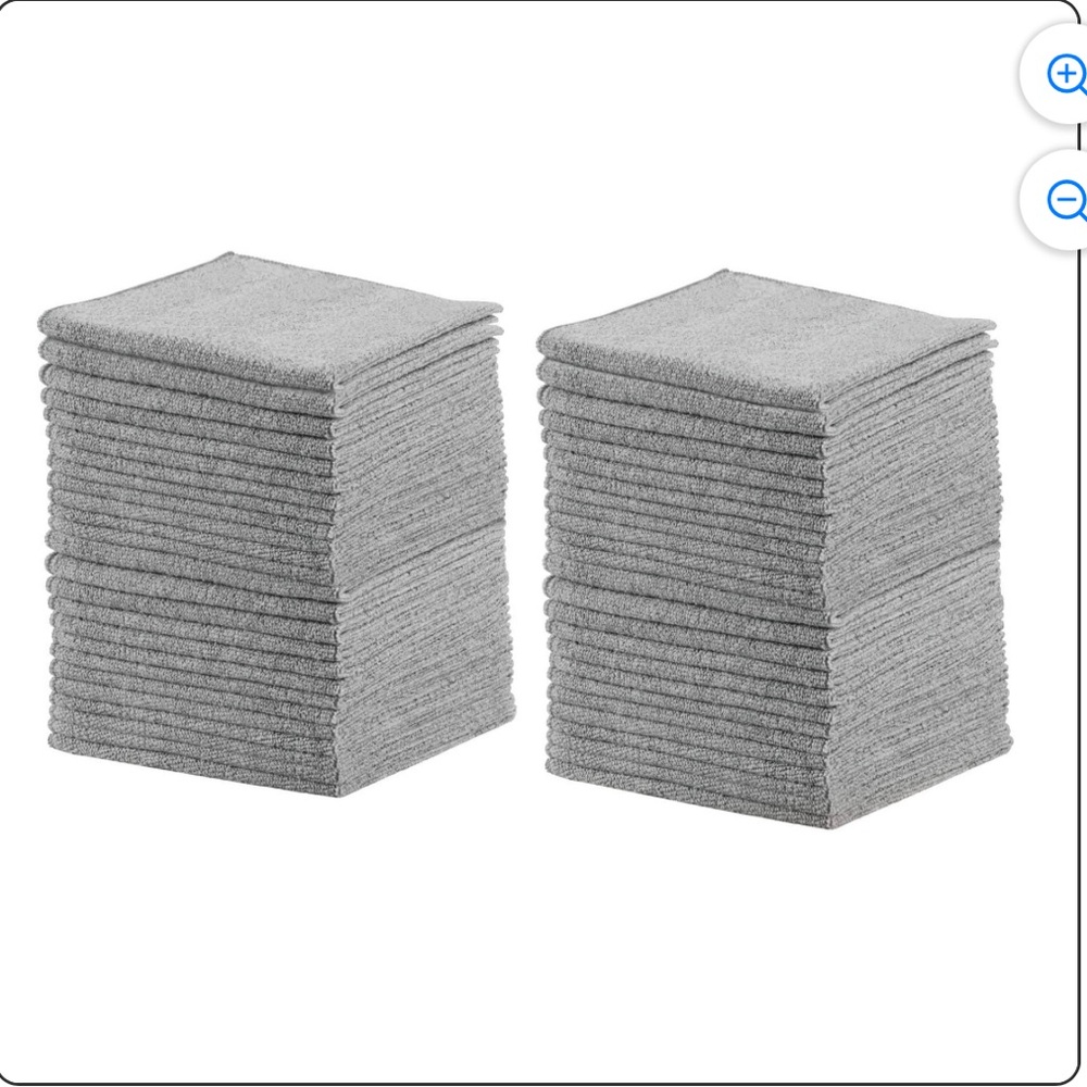 50PCS Set of Microfiber Cleaning Cloths - Picture 1 of 1